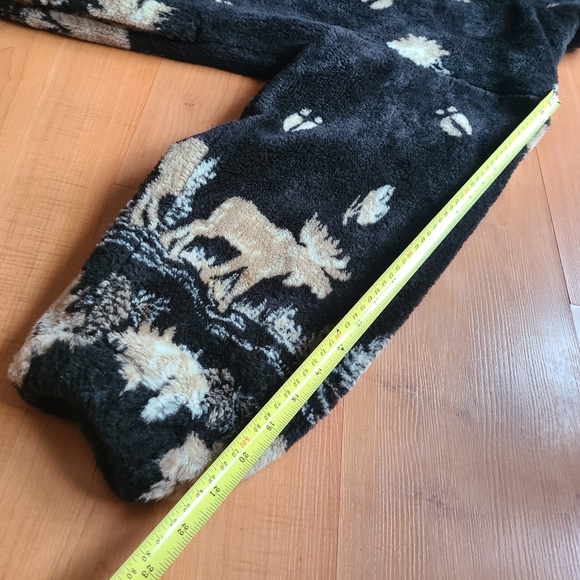 Vintage 90s Moose Wilderness Fleece Zip Up Jacket - Picture 15 of 16